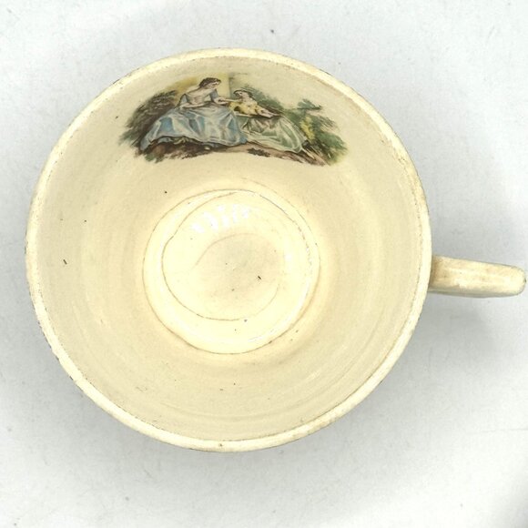 American Limoges Triumph Made In USA China D'OR 1T-S284 Vintage Cup And Saucer - Picture 3 of 6